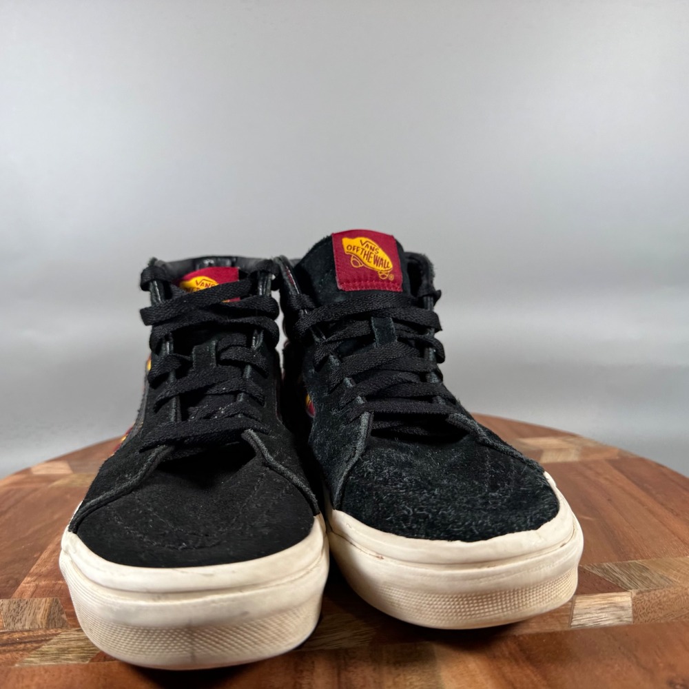 Vans Harry Potter Gryffindor Sk8-Hi Black Red Gold Kids Size 2.0 Sneakers - Picture 2 of 7